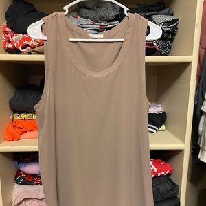 Tan tank top
